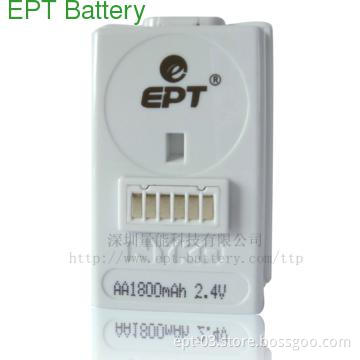 2*AA1800mah high performance NIMH rechargeable battery